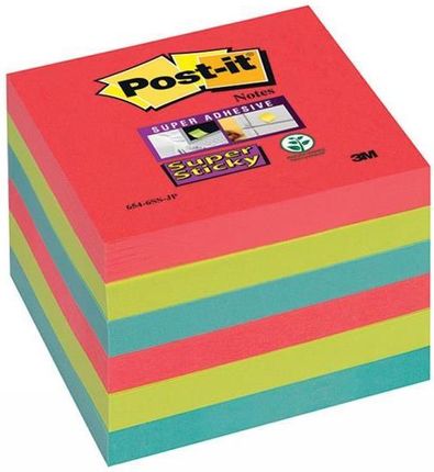 3M Karteczki Post It Super Sticky (654 6Ss Jp) 76X76Mm 6X90 Kart Paleta Bora