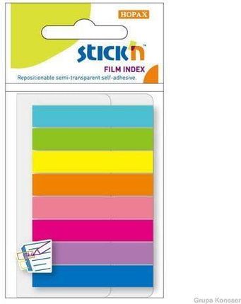 Stick"N Zakładki Indeksujące 45X8Mm Mix 8 Kolorów Neon 21401