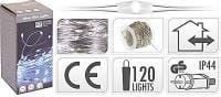 Twójpasaż Lampki Na Druciku Świetlnym 240 Microled Zimne
