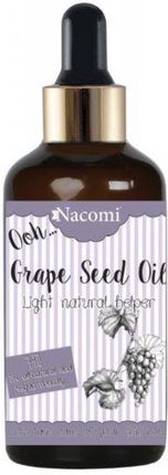 Nacomi Grape Seed Oil Olej Z Pestek Winogron Z Pipetą 50Ml