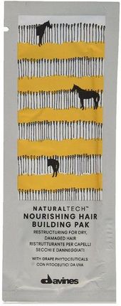 Davines Naturaltech Nourishing Hair Building Pak Odbudowująca Maska Do Suchych I Zniszczonych Włosów 12Ml