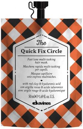 Davines The Quick Fix Circle Szybka I Wielozadaniowa Maska Do Włosów 50Ml