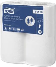 Zdjęcie Tork Papier toaletowy biały 2-warstwowy 4 rolki - Mielec