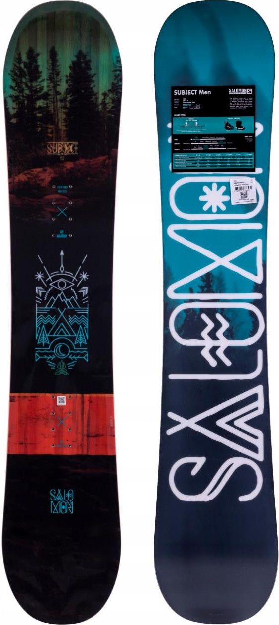 SALOMON スノーボード SUBJECT 152 Deska snowboardowa Salomon Subject 152 18/19 - Ceny i opinie