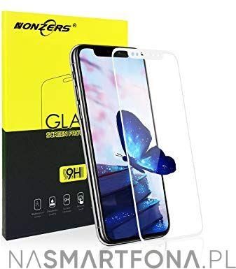 NONZERS SZKŁO HARTOWANE 3D IPHONE X/XS/11 PRO BIAŁA RAMKA