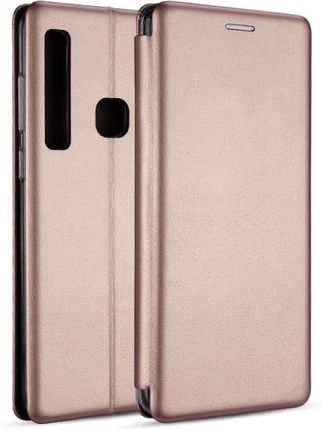 Book Magnetic Etui iPhone Xs różowo- złoty/rosegold