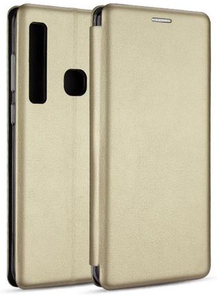 Book Magnetic Etui iPhone Xs złoty/gold