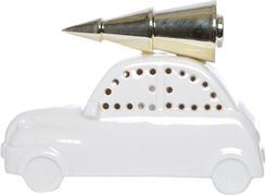 Zdjęcie Ewax Auto Porcelanowe Z Choinką Na Dachu Dekoracja - Ćmielów