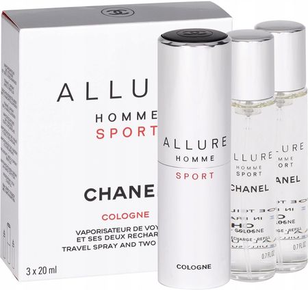 Chanel Allure Homme Sport Cologne Woda Kolońska Twist And 3X20 ml