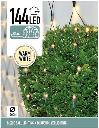 Decorativelighting Oświetlenie Boxwood Netto 144 Diody Led Białe Ciepłe