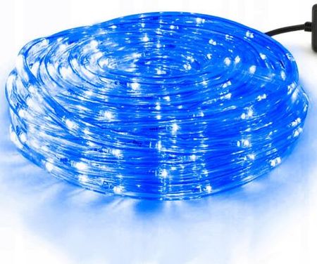 Wąż świetlny 240 LED niebieski 10m