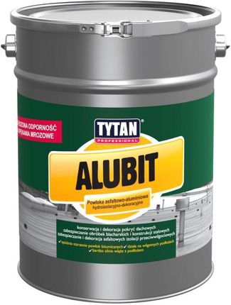 TYTAN PROFESSIONAL ALUBIT Powłoka asfaltowo-aluminiowa hydroizolacyjno-dekoracyjna 5 kg
