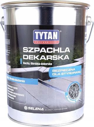 TYTAN PROFESSIONAL Szpachla dekarska 5 kg czarny