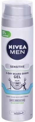 Nivea Men Sensitive 3-Day Beard Żel Do Golenia 200 Ml 