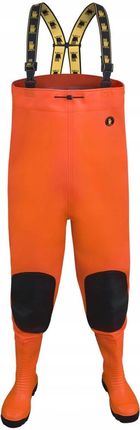 Spodniobuty Antyprzebiciowe FLUO/Pomarańcz rozm.44