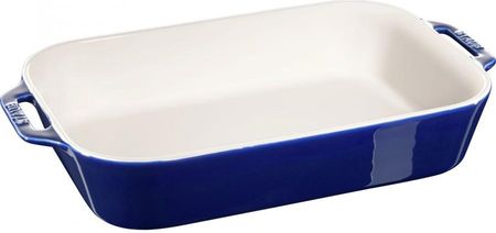 prostokątny półmisek ceramiczny 4.5L niebieski 405111490