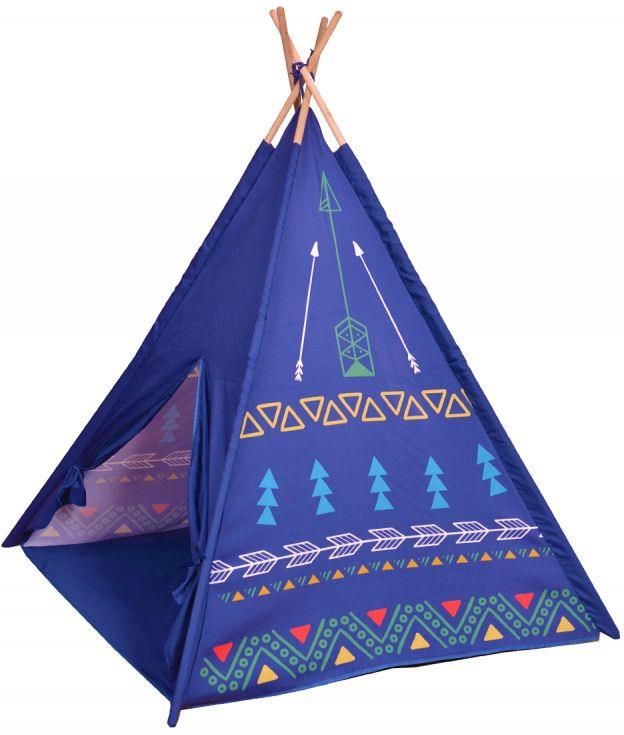 Ecotoys Namiot Tipi Fioletowy Ceny i opinie Ceneo.pl Ecotoys Namiot Namiocik Tipi Wigwam Domek Dla Dzieci (8172