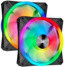 Zdjęcie Corsair QL140 RGB 140mm PWM Dual Fan Kit (CO9050100WW) - Gąbin