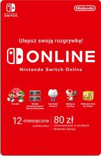 Nintendo Switch Online 12 Miesięcy - Kody i karty pre-paid