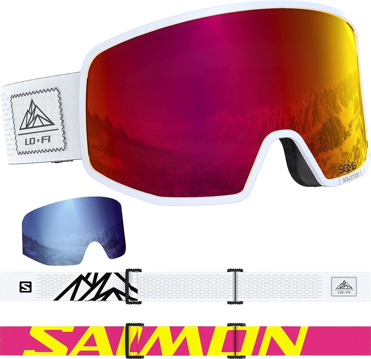 salomon xview access white