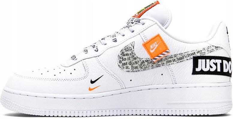 新品 NIKE AIR FORCE 1 \"JUST DO IT \" 25.5 Nike Air Force 1 Low 07 Just Do It AR7719-100 R.45 - Ceny i