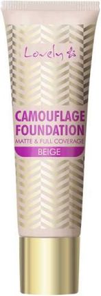 Lovely Camouflage Foundation Kryjący Podkład Do Twarzy 4 Beige 25 g