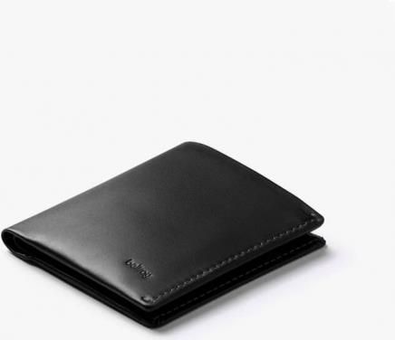 Bellroy Note Sleeve Wallet RFID Black portfel skórzany