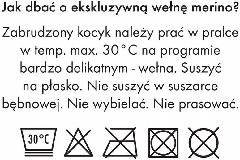 Lullalove Koc Kocyk Z Wełny Merino 80x100 Szałwia - zdjęcie 3 Lullalove Koc Kocyk Z Wełny Merino 80x100 Szałwia
