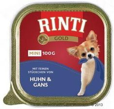 Zdjęcie Rinti Gold Mini Kura/Gęś Szalka 100G - Piława Górna