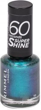 Rimmel London 60 Seconds Super Shine lakier do paznokci 8ml 721 Siren