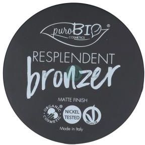 PuroBio Resplendent Bronzer-Nachfüllung – Nr. 05 Warm Braun, 9 G, Matt, Mit Bio-Inhaltsstoffen