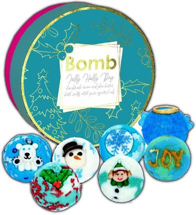Bomb Cosmetics Zestaw Upominkowy Jolly Holly Day Gift Pack