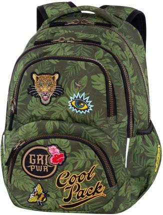 Coolpack Plecak młodzieżowy Dart Badges Girls Green 50434CP nr B19157