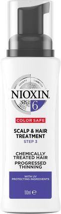 Nioxin Scalp & Hair Treatment 6 Kuracja do włosów znacznie przerzedzonych i poddanych zabiegom chemicznym 100ml