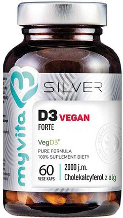 MyVita Silver Witamina D3 Vegan Forte 60 kaps