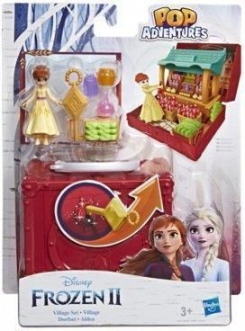 Hasbro Disney Kraina Lodu  Zestaw walizeczka Pop Up Stragan w Arendelle + Mini laleczka Anna E7080