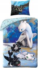 Zdjęcie Pościel Szczerbatek I Biała Furia 140x200Cm - Ząbki