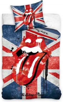 Pościel Bawełna The Rolling Stones 160x200Cm Zespół