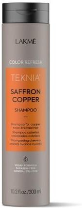Lakme Teknia Refresh Saffron Copper Szampon Do Włosów Farbowanych W Odcieniach Miedzianych 300 ml