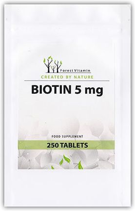 Forest Vitamin Biotyna 5Mg 250Tabl