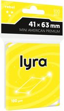 Zdjęcie Rebel Koszulki na karty Lyra Premium 41x63 mm (Mini American) 100 szt. - Morąg