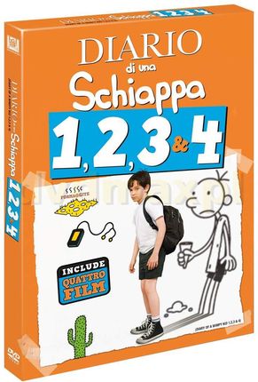 Diary of a Wimpy Kid 1-4 (Dziennik cwaniaczka 1-4) [DVD]