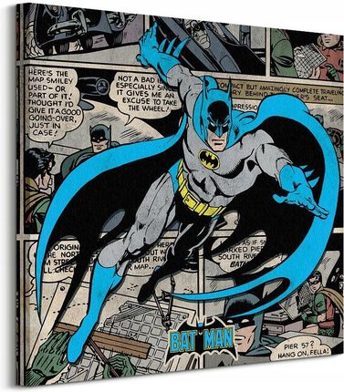 DC Comics Batman Burst Obraz na płótnie 60x60 cm