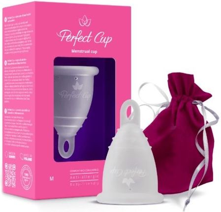 Perfect Cup Kubeczek Menstruacyjny M Transparentny