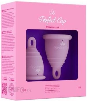 Perfect Cup Kubeczki Menstruacyjne S+M Pudrowy Róż