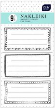 Zdjęcie Interdruk Naklejki Na Zeszyty 9 Sztuk Ramki - Poddębice
