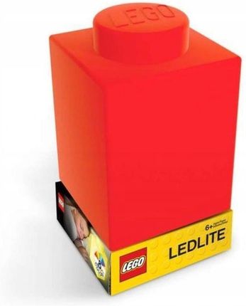 LEGO LglLp38 Lampka W Kształcie Klocka Czerwona