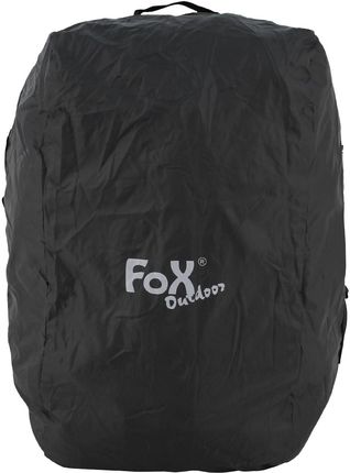 Fox Outdoor Pokrowiec Przeciwdeszczowy Na 50-70 L Czarny