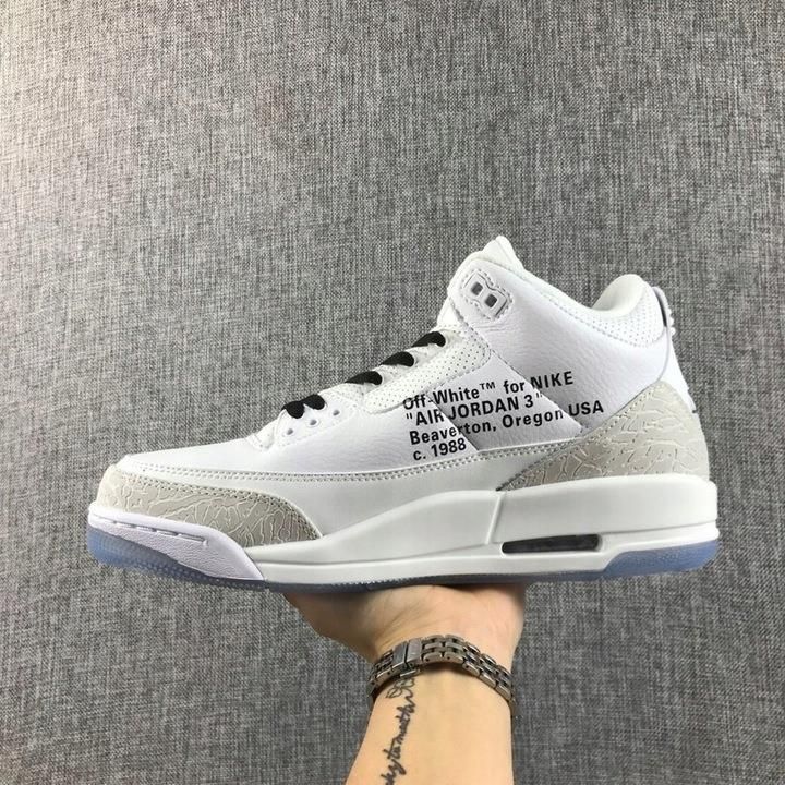 Jordan 3 hotsell x off white