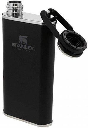 Stanley Classic Easy Fill Wide Mouth Flask 230ml Czarny